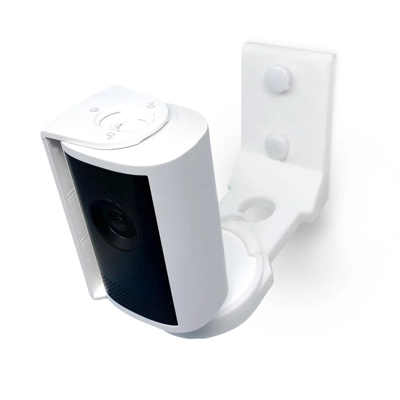 Wandhalterung für Ring Indoor Plus Kamera – Einfache Installation dank passgenauer Halterung mit 3M VHB Klebeband und Schrauben für sichere Befestigung – Bessere Sicht und Stabilität