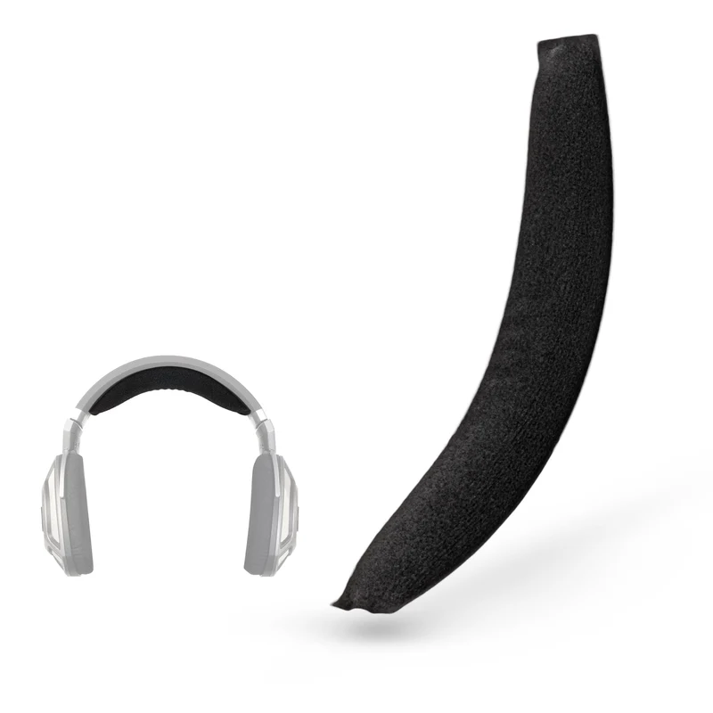 Ersatz-Kopfbügel aus weichem Velours für SENNHEISER HD700 Kopfhörer – Kopfpolster für das Headset – Einfache Montage, verbesserter Tragekomfort und optimale Passform