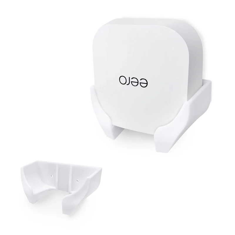 Schraubenlose Wandhalterung für EERO 7 WLAN-Router, einfach zu installierende Halterung, Klebe- und Schraubbefestigung