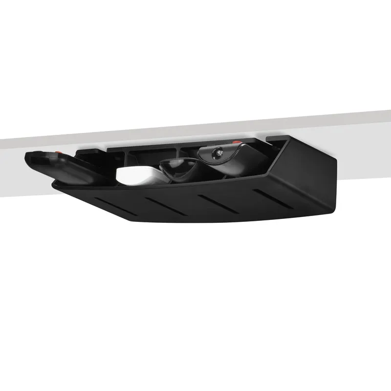 Universal-Fernbedienungshalter – Abnehmbare Wand- und Untertischhalterung für TV, DVD, Streaming, AC-Fernbedienungen und mehr – Platzsparender Organizer