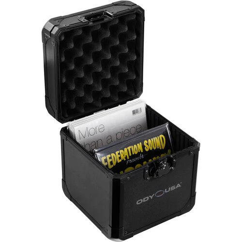 Odyssey Innovative Designs Black Krom 7" Vinyl Utility Case for 60 Records (Open Box)