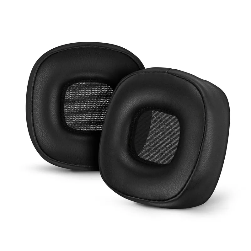 Ersatz-Ohrpolster für Marshall Major 4-Kopfhörer, PU-Leder, Memory Foam für zusätzlichen Komfort, verbesserte, robuste und langlebige Ohrpolster