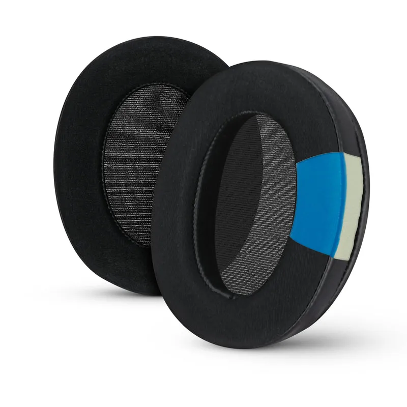 Hybrid-Ohrpolster für Sony WH-XB910N-Kopfhörer, kühles Gel, superweicher Stoff, PU-Leder und dicker Memory-Schaum