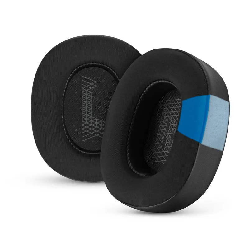 Hybrid-Ohrpolster für JBL LIVE 500BT-Kopfhörer, kühles Gel, superweicher Stoff, PU-Leder und dicker Memory-Schaum