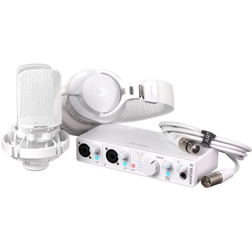 Arturia Minifuse Recording Pack (White) (Open Box)