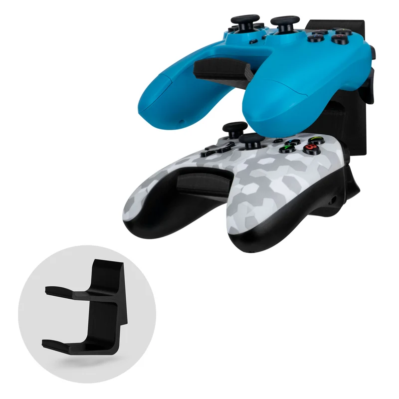 The Stack - Dual Universal Game Controller Wandhalterung - Geeignet für Xbox, PS5/PS4 & mehr