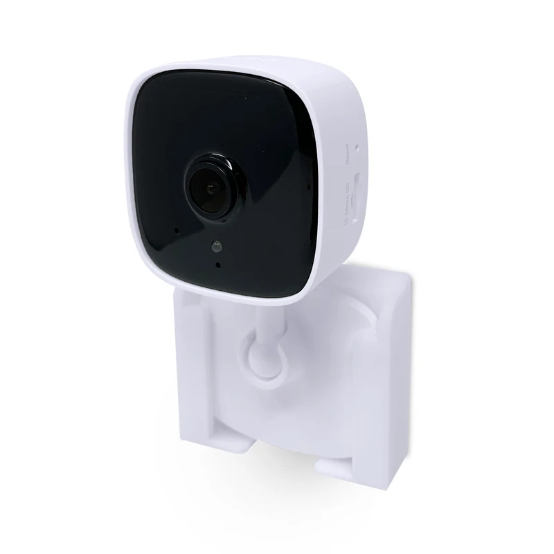 2er-Pack selbstklebende Wandhalterung für C100 TP-Link Tapo-Kamera, einfach zu installierende Halterung, kein Durcheinander, reduziert tote Winkel und verbesserte Sicht, Installation zum Aufkleben und Einschrauben