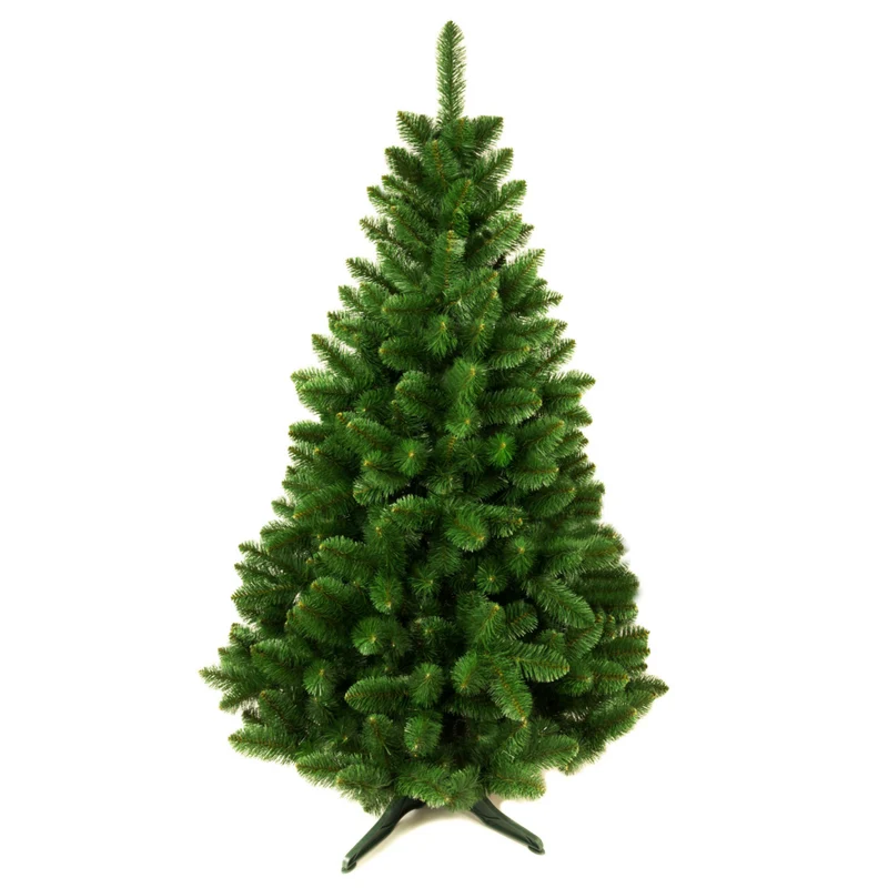 Damich Künstlicher Tannenbaum Kiefer Weihnachtsdeko Christbaum Inkl. Ständer Hergestellt aus PVC-Folie 180cm