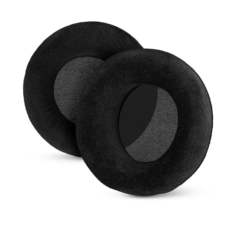 Ersatz-Ohrpolster für AKG K701, K702, Q701, K601, K612, K712 Kopfhörer – weicher Velours und Schaumstoff