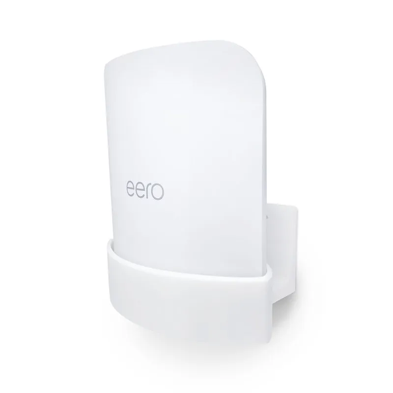 Schraubenlose Wandhalterung für EERO Max 7 WLAN-Router, einfach zu installierende Halterung, kleben und einschrauben, erhöht die Reichweite und reduziert Unordnung
