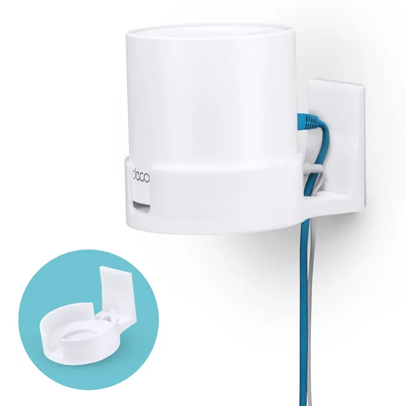 TP-Link Deco X15, X20, X50, X55 & X60 Klebende Wandhalterung – einfach zu installieren