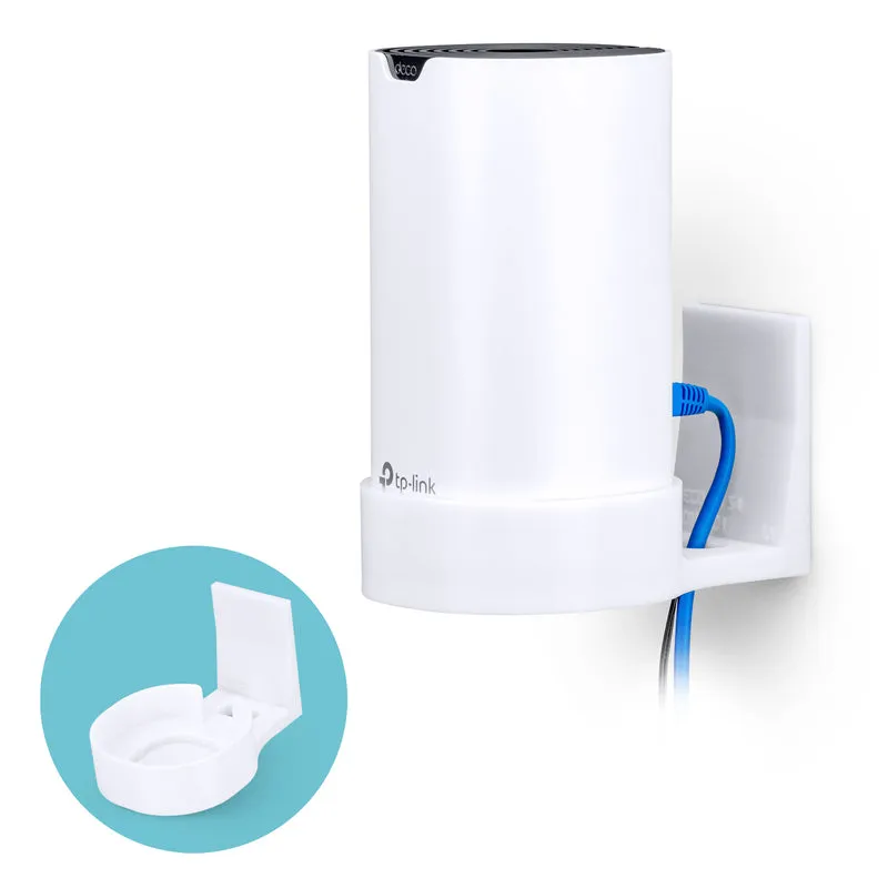 TP-link Deco M4 & S4 selbstklebende Wandhalterung – keine Schrauben, einfach zu installieren