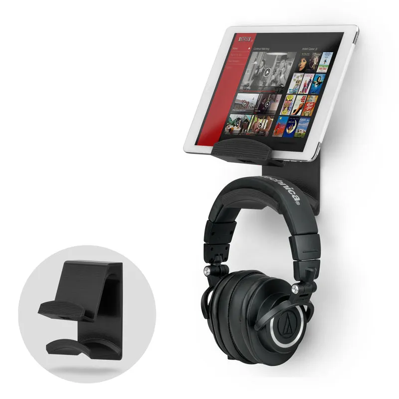 The Hutch - Tablet / Telefonhalterung & Kopfhörerhalter