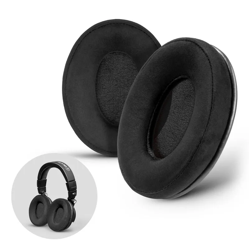 ProStock ATH M50X & M Series Ersatz-Ohrpolster – individuell gestaltete Form mit Memory-Schaum – Mikro-Wildleder