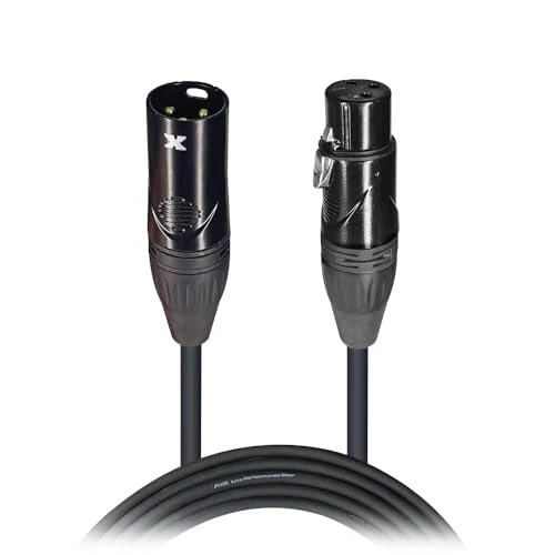 ProX XC-MIC05 5 FT Balanced XLR-F to XLR-M High Performance Microphone Cable