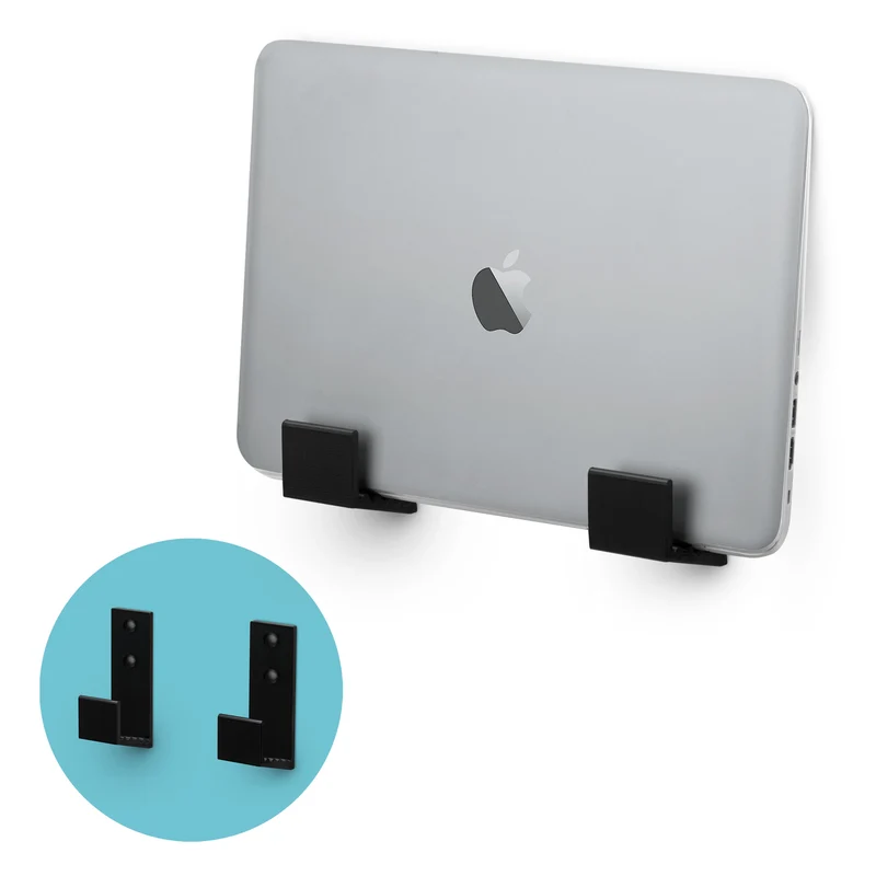1.5-Zoll-Kabelbox-Wandhalterung, für Router, Laptops, Modem, Mesh-WLAN, Apple TV, Netzwerk-Switch und mehr, für Geräte mit einer Breite von bis zu 1.5 Zoll / 38 mm, selbstklebend und schraubbar