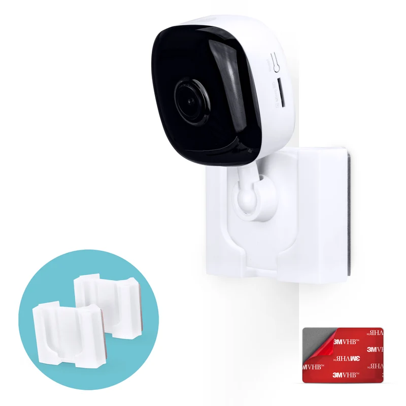 Eckwandhalterung für Kasa Spot KC100, KC105, EC60 (2er-Pack) Sicherheitskamera – selbstklebende Halterung, problemlose Halterung, starkes 3M-VHB-Klebeband, keine Schrauben, saubere Installation