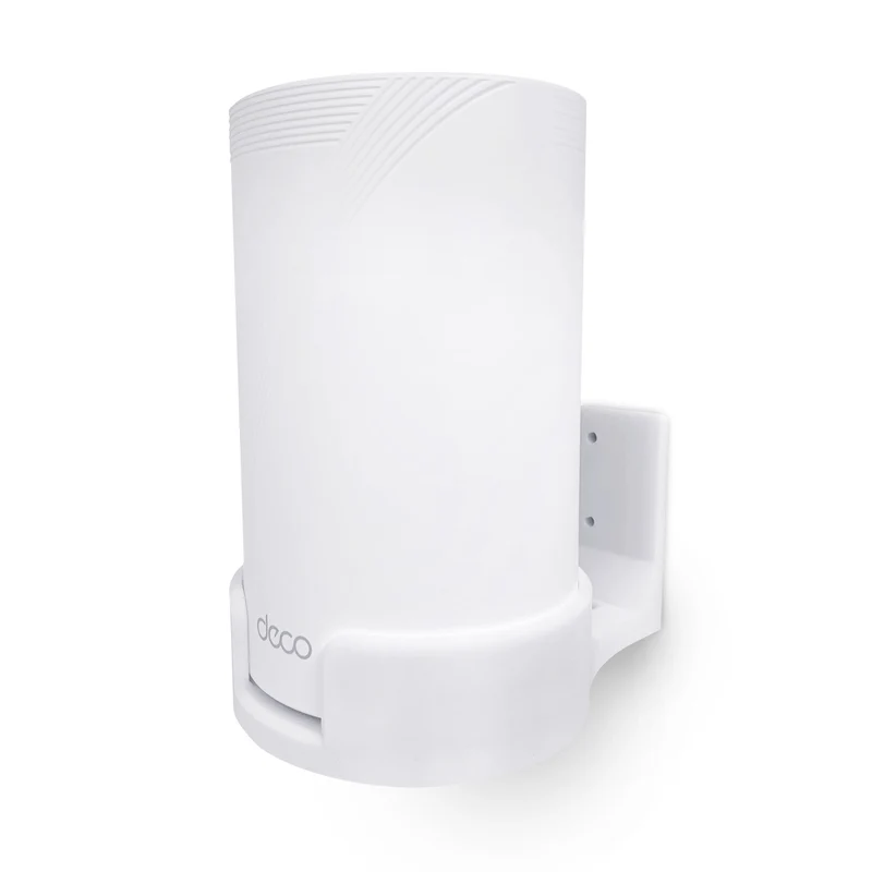 Selbstklebende Wandhalterung für TP Link BE63 (BE1000) WLAN-Mesh-Router, einfach zu installierende Halterung, Montage zum Aufkleben und Einschrauben
