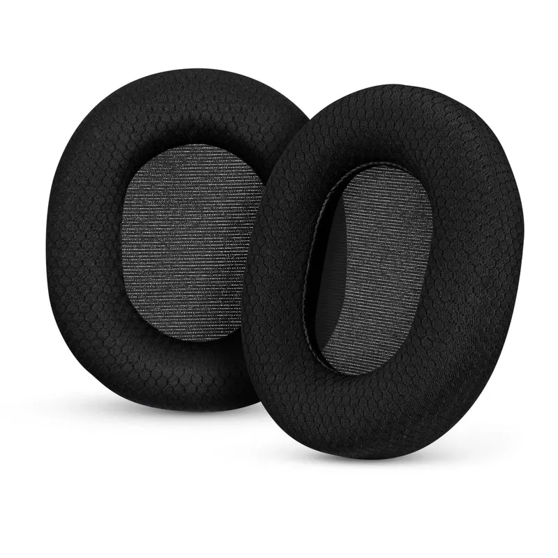 Ersatz-Ohrpolster für Steelseries Arctis 1, 3, 5, 7, 9, PRO & PRIME Headsets, weiches, atmungsaktives Gewebe, zusätzlicher Komfort
