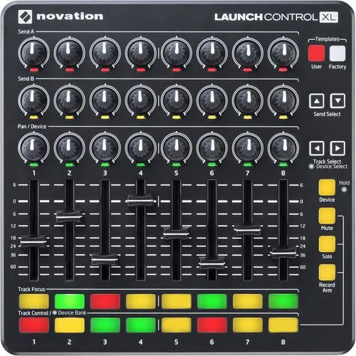 Novation Launch Control XL Controller for Ableton Live (Black)