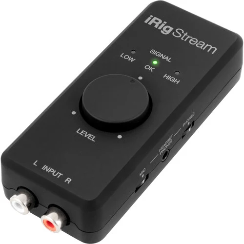 IK Multimedia iRig Stream 2-Channel Audio Interface for Mobile Devices