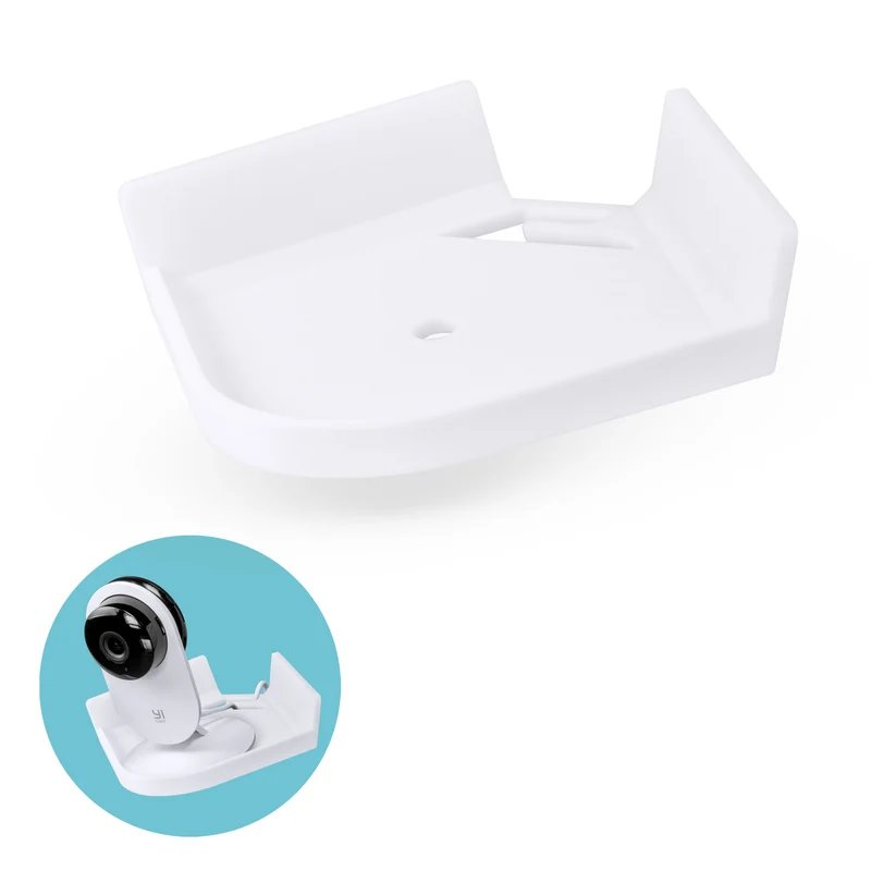 Selbstklebendes, geneigtes Universal-Eckregal für Überwachungskameras, Babyphone und Haussicherheitssensoren