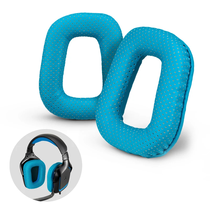 Logitech G430 G35 G930 F450 Ersatz-Ohrpolster - Premium-Upgrade-Materialien