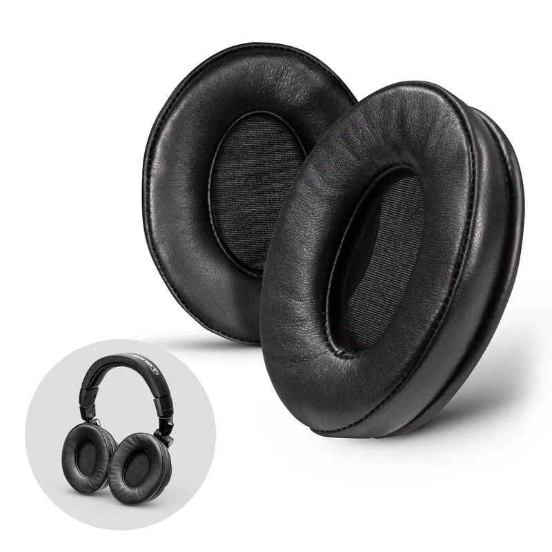 Ersatz-Ohrpolster der ProStock ATH M50X- und M-Serie – individuell gestaltete Form mit Memory-Schaum – Schafsleder