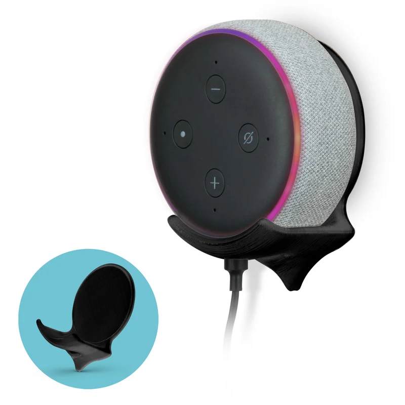 Echo Dot Klebehalterung für die Wandmontage
