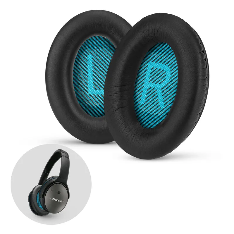 BOSE QC25 Ersatz-Premium-Ohrpolster (kompatibel auch mit AE2, AE2i, AE2w, SoundLink & SoundTrue)