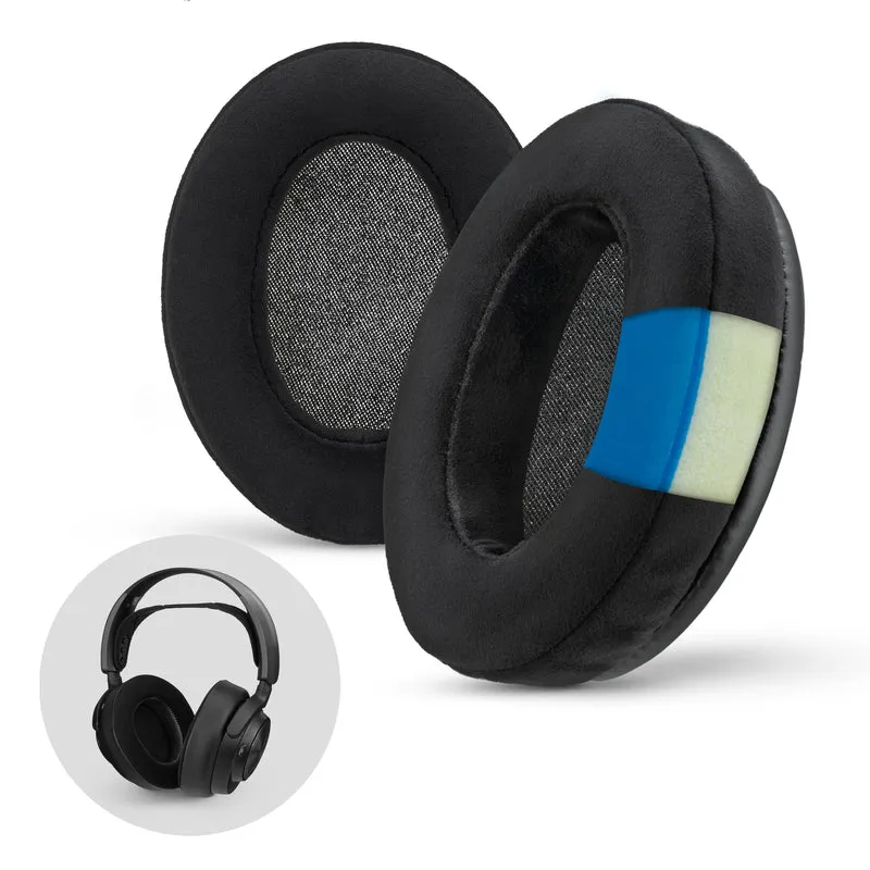 Brainwavz GEL Gaming Ohrpolster - Oval - Micro Suede mit Memory Foam