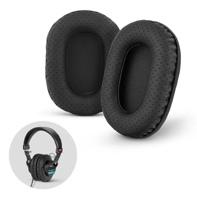 SONY MDR-7506 Perforierte Ersatz-Ohrpolster auch geeignet für V6, CD900ST Kopfhörer (PERF)