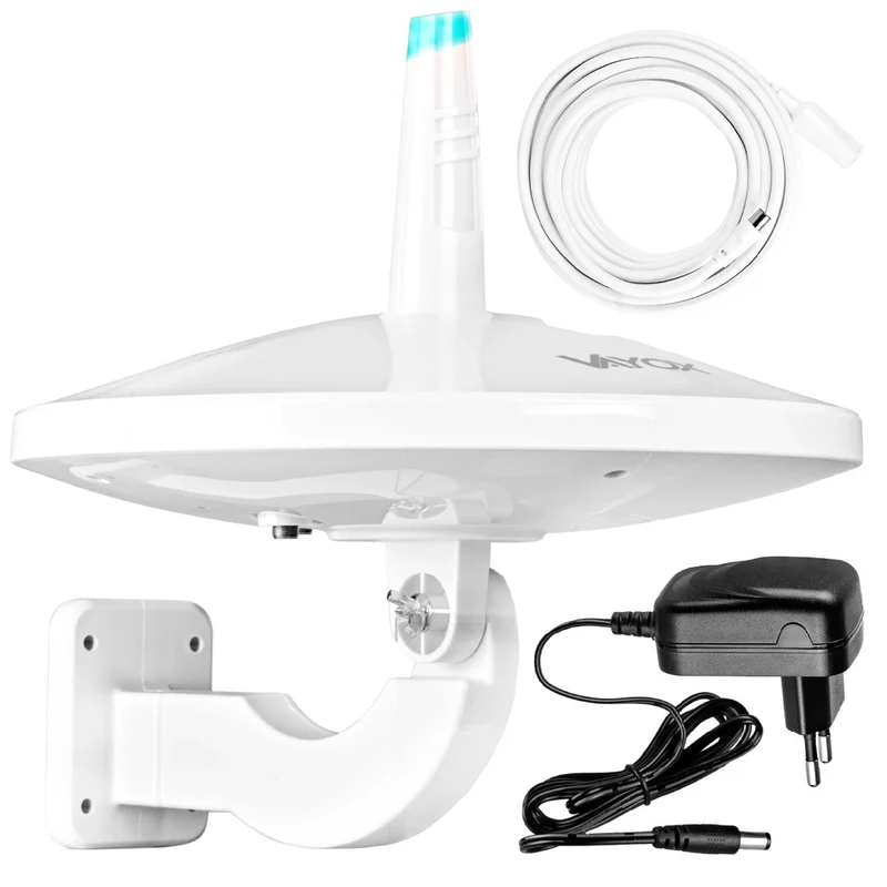 DVB-T/T2-Rundstrahlantenne „Digital720 Combo“, weiß, VA0066, Vayox