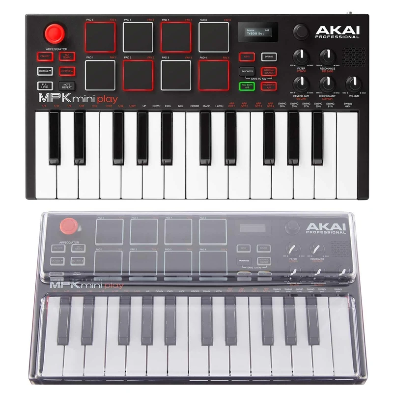 Akai Professional MPK Mini Play + Decksaver