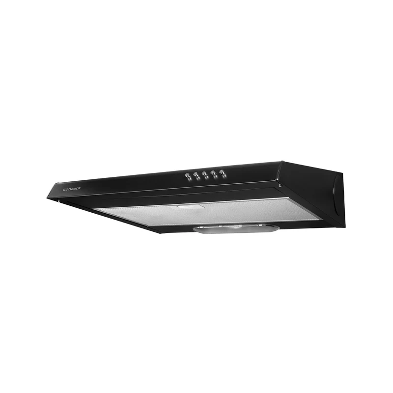 Concept OPP1360bc 60cm Unterbau-Dunstabzugshaube schwarz