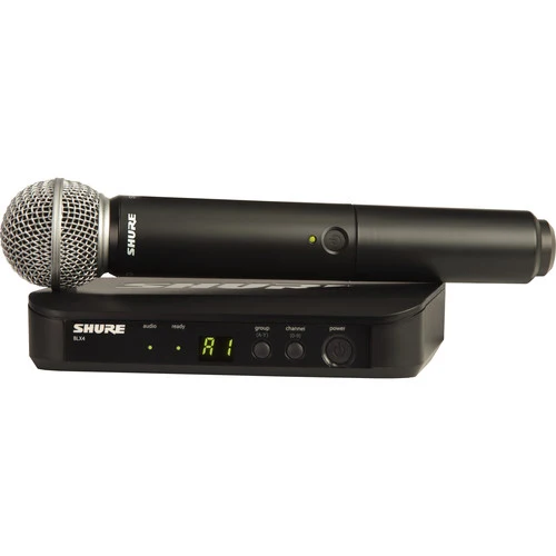 Shure Wireless Handheld Microphone System with SM58 Capsule (H9: 512 to 542 MHz)