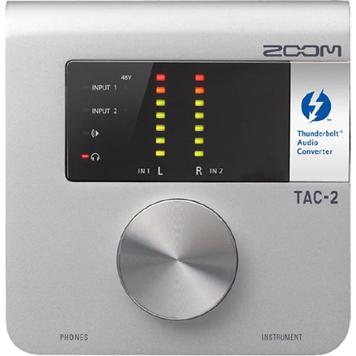 Zoom TAC-2 Thunderbolt Audio Interface for Mac