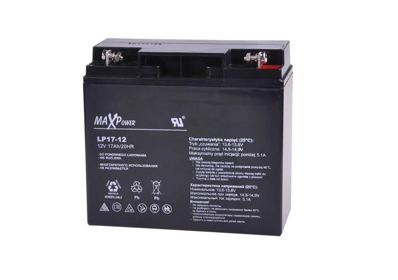 Rebel12V 17Ah wartungsfreie Gel-Batterie für UPS