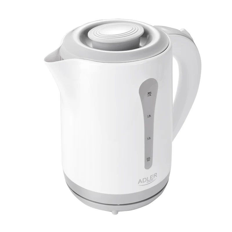 Großer XXL-Wasserkocher 2,5L Adler AD 1244 Leistung 2200W