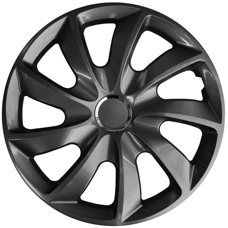 Radkappen Graphit 14 Zoll Stig NRM 4x Radzierblenden RENAULT OPEL FORD CITROEN MERCEDES