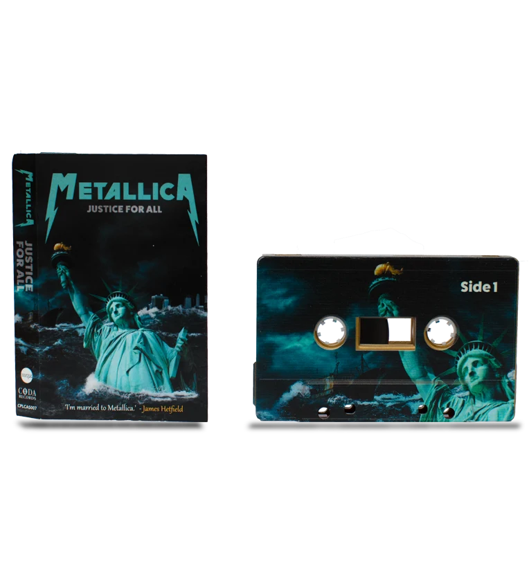 METALLICA JUSTICE FOR ALL (GOLD SHELL)