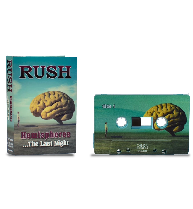 RUSH HEMISPHERES (AQUA BLUE SHELL)
