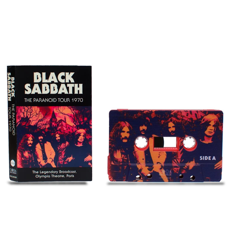 BLACK SABBATH THE PARANOID TOUR (RED SHELL)