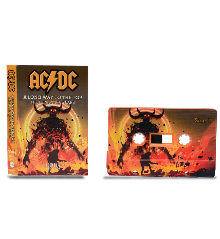 AC/DC A LONG WAY TO THE TOP (ORANGE SHELL)