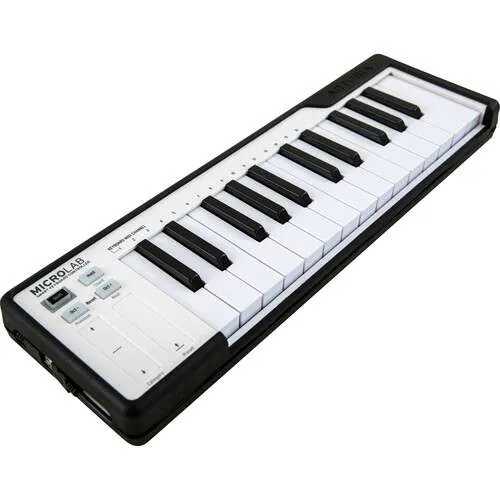 Arturia MicroLab - Compact USB-MIDI Controller (Black)