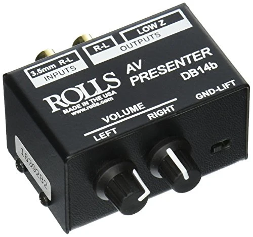 Rolls DB14b A/V Presenter Direct Box / Signal Separator