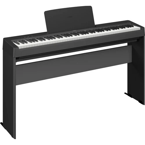 Yamaha P-143 88-Key Portable Digital Piano Black with Furniture Stand (L100B)