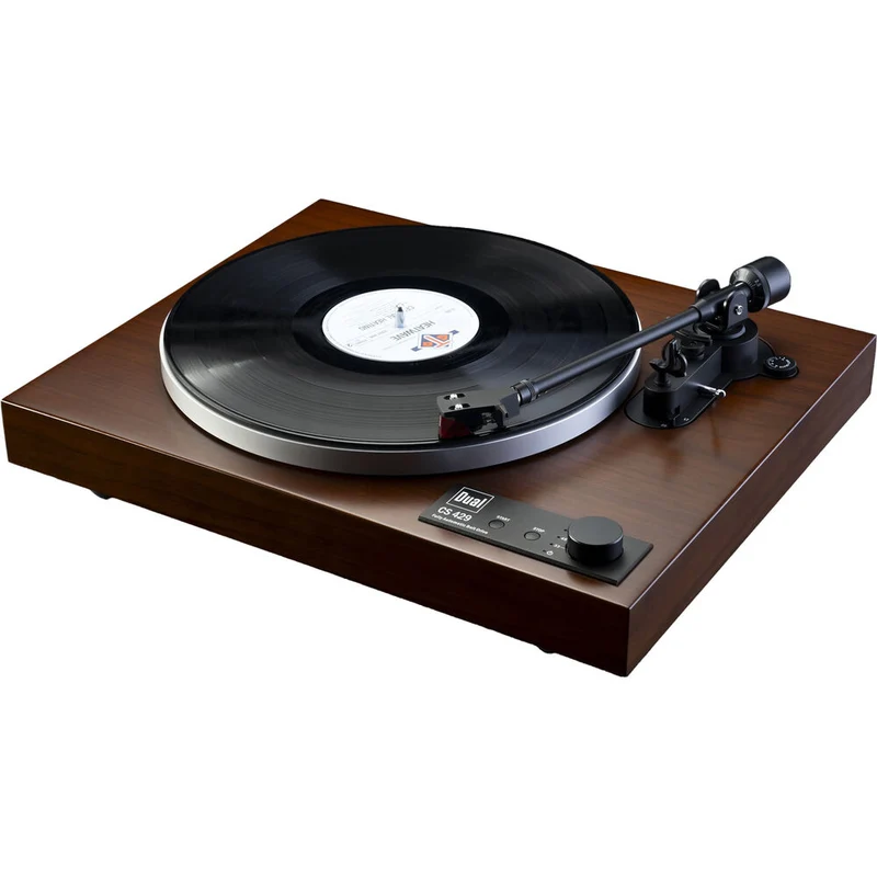 Dual Electronics CS 429 Fully-Automatic Three-Speed Turntable (Walnut)