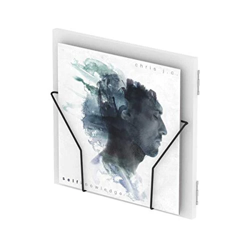 Glorious Record Box Display Door in White