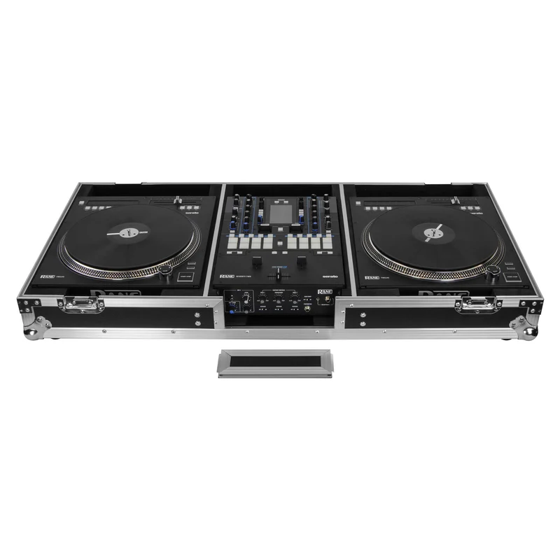 Odyssey Innovative Designs Flight Zone DJ Battle Coffin for Rane 72 Mixer and 2 Rane 12 Controllers